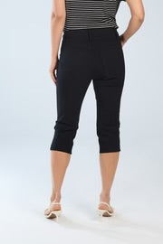Beddome 602CA Black Straight Capris