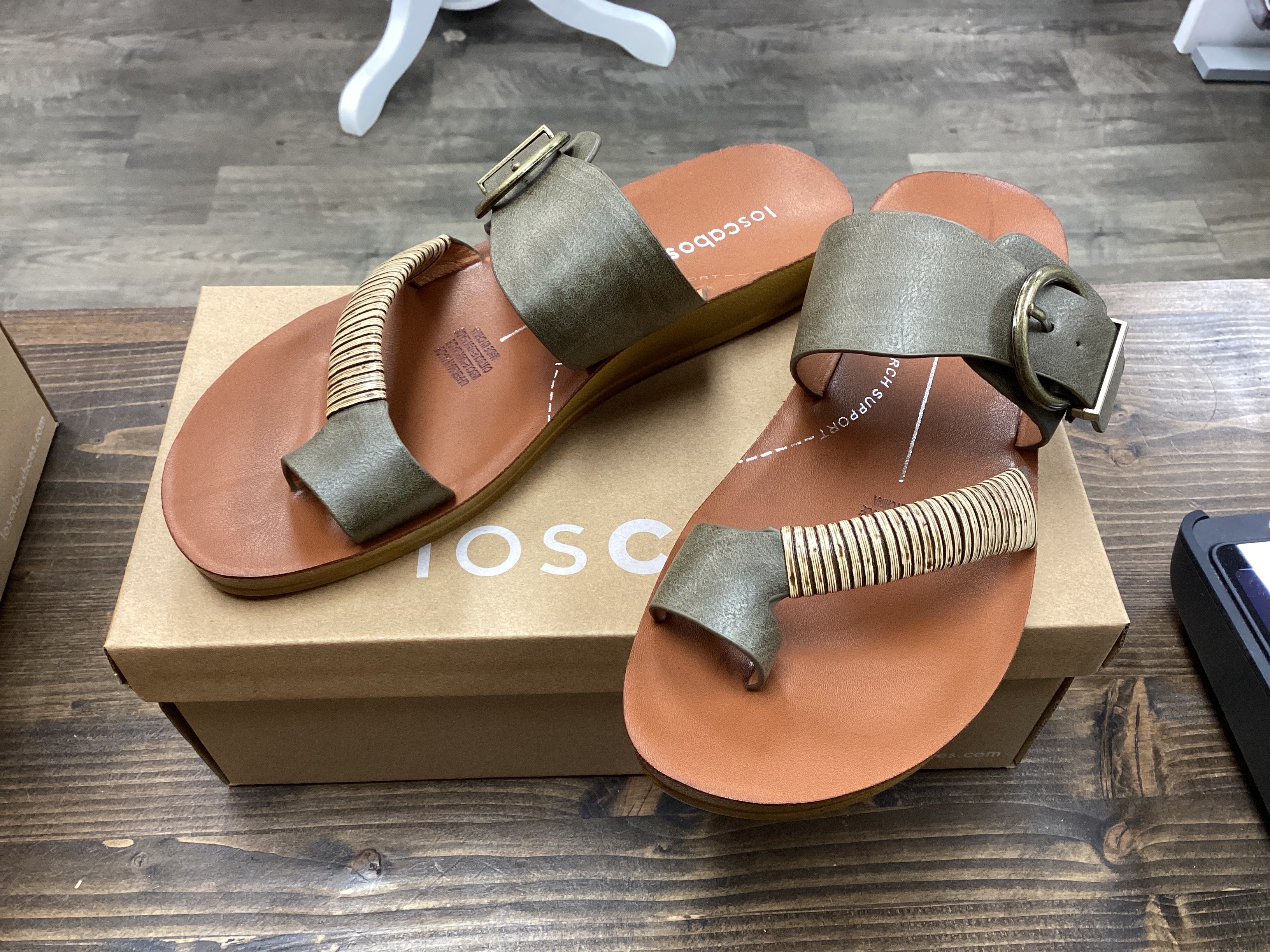 Los Cabos Bria Buckle Sandal