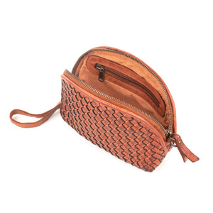 Milo 080 Elodie Small Woven Leather Purse
