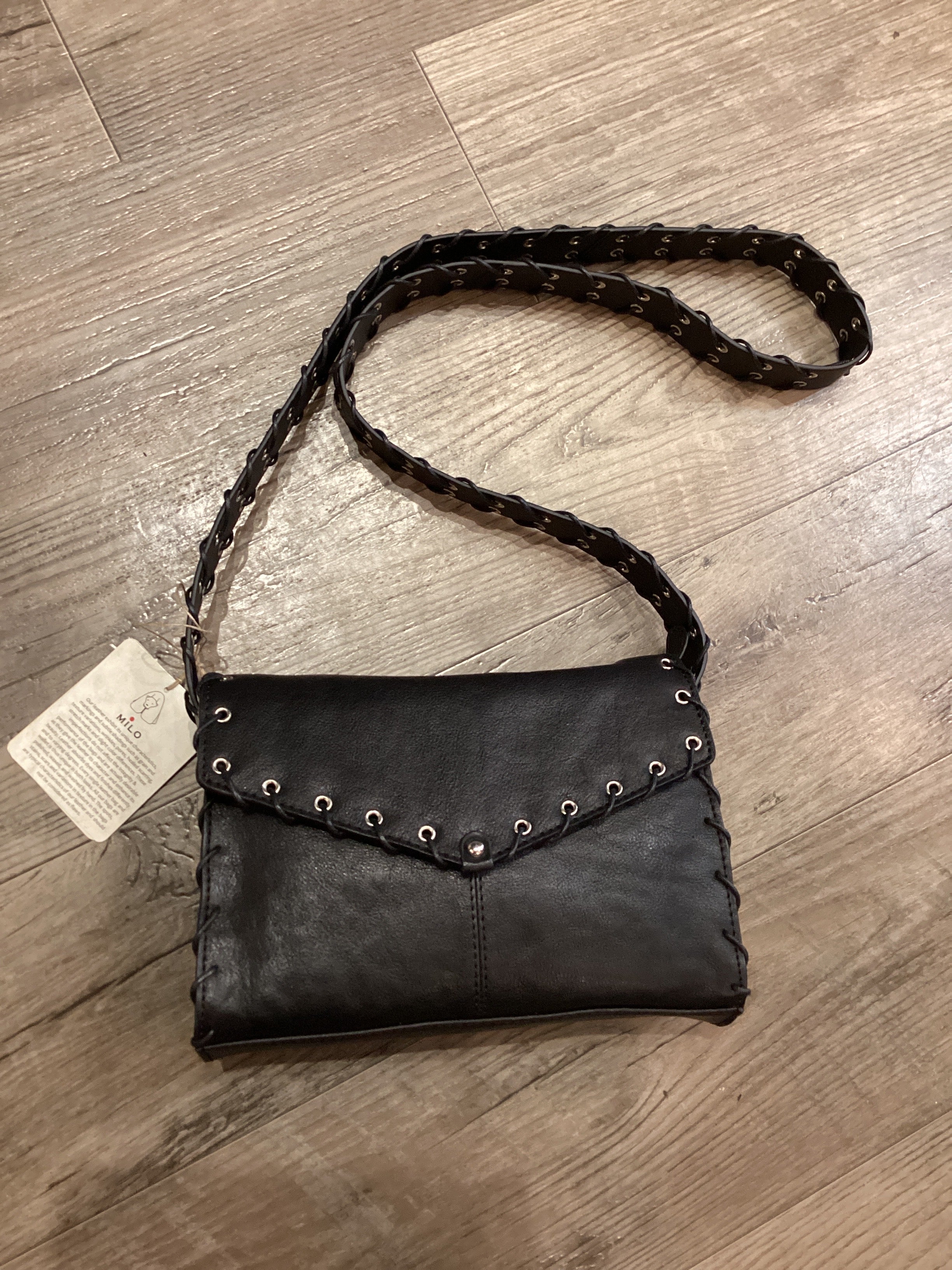 Milo 034 Black Gromit Leather Purse