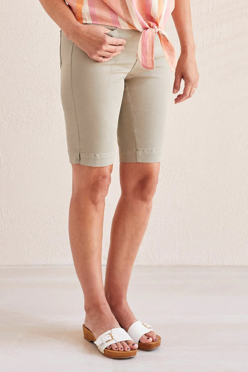 Tribal 17220 5 Pocket Bermuda Short