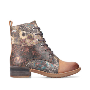 Rieker 94611-90 Floral Lined Boot