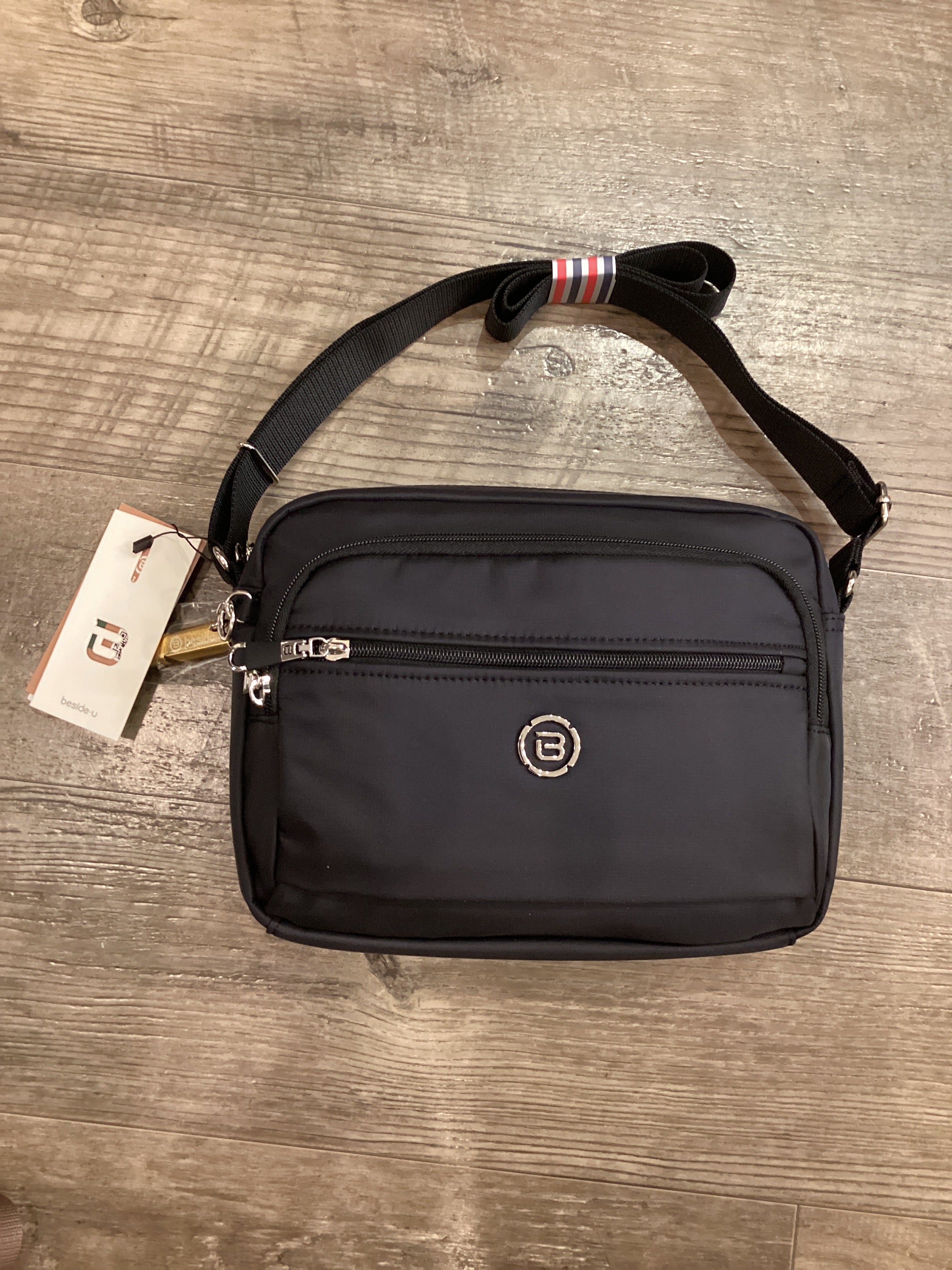 Beside U BNU2484 Biscuit Travel/Security Purse