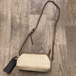 La Diva R17820STL Natural/Beige Small Straw Purse