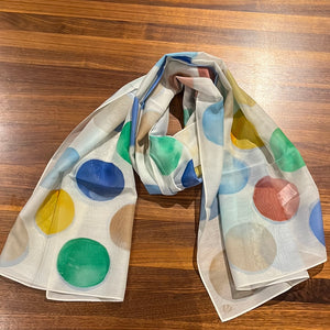 Fraas 633024 Summer Dot Scarf