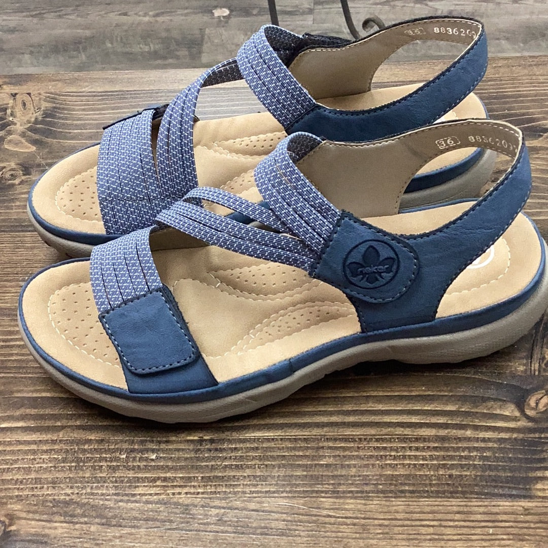 Rieker 64870-62 Velcro Strap Sandal