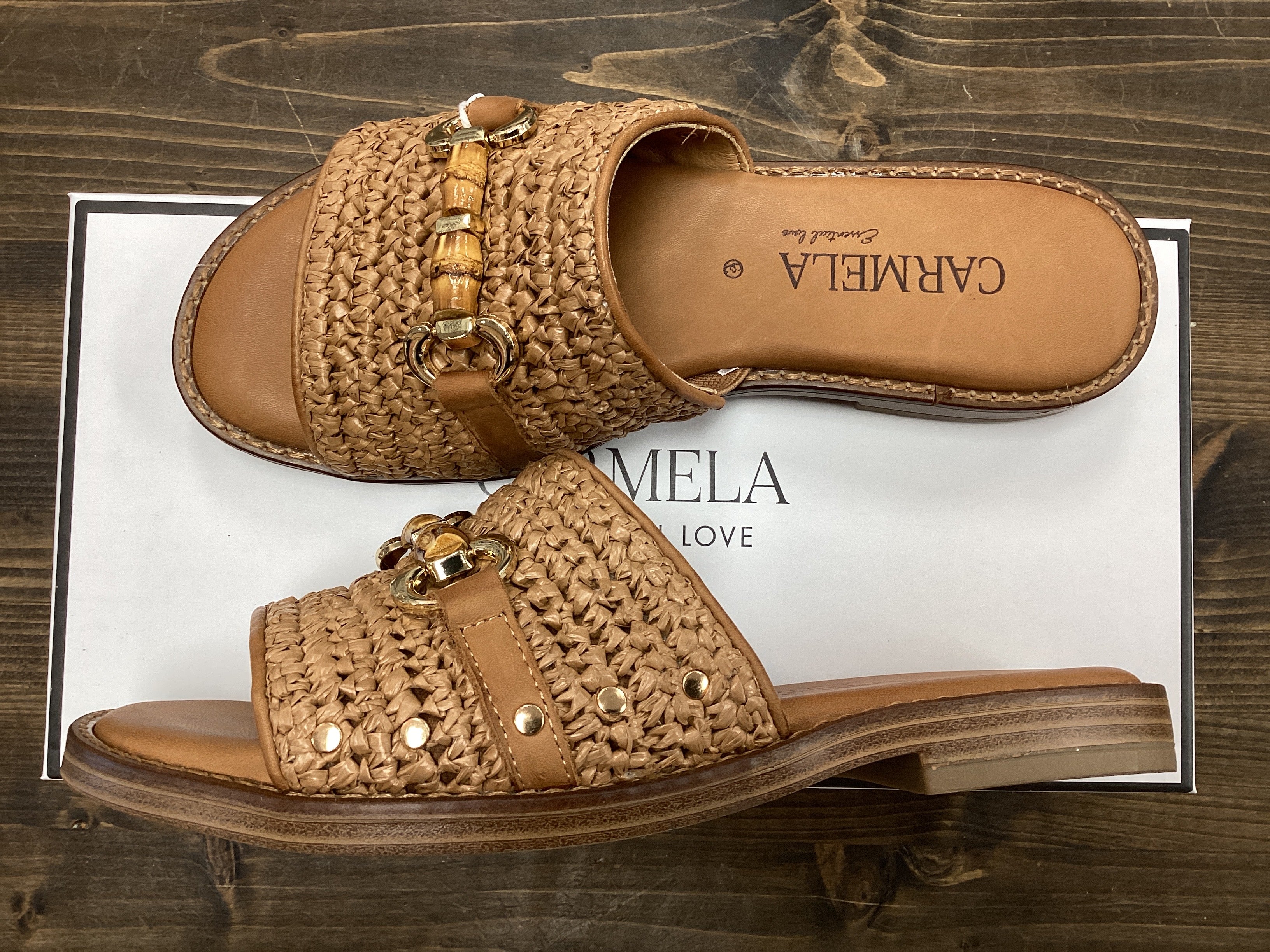 Carmela 162366 S.C.Camel sandal