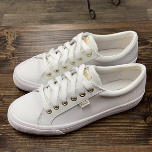 Keds Jump Kick Leather white gold WH63681 Sneaker