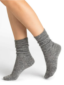 Bleu Foret 6456 Alpaca Wool Socks