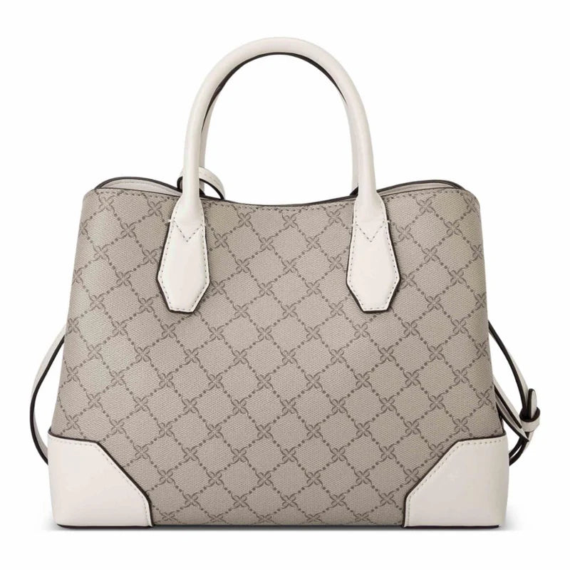 Nine West Brooklyn Beige/Logo Milk Satchel