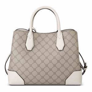 Nine West Brooklyn Beige/Logo Milk Satchel