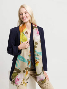 Fraas 640032 Sustainability Edition Wild Flower Recycled Scarf