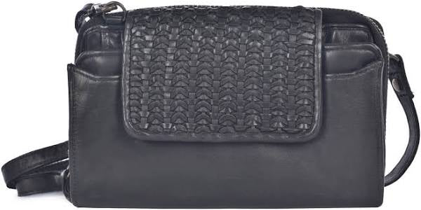 Milo 5079 Leather Credit Card Crossbody Purse