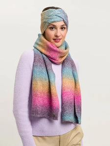 Fraas 667090 Knitted Ombré Scarf