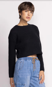 Pink Martini SW-210223 Waffle Tobi Sweater