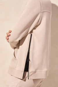 Tribal 20640 Techno Lux Zip Up Cardigan Jacket