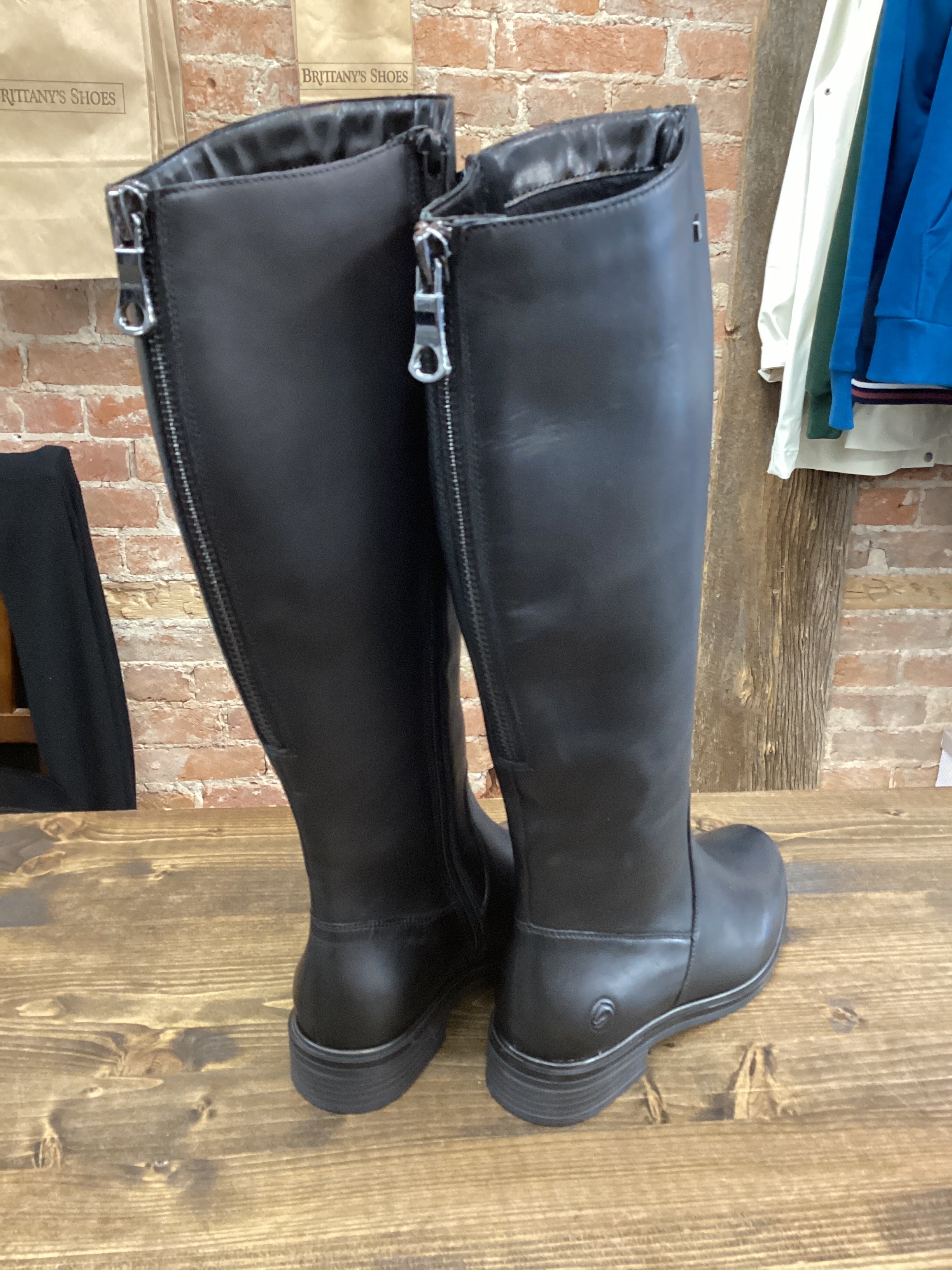 Remonte D8391-00 Knee High Leather Boots