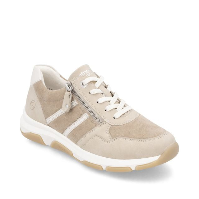 Remonte D1S04 Side Zip Suede Sneaker