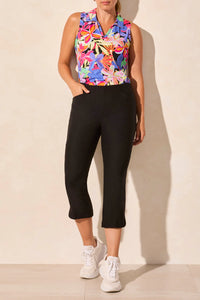 Tribal 20560 Flatten It Pull On Capri