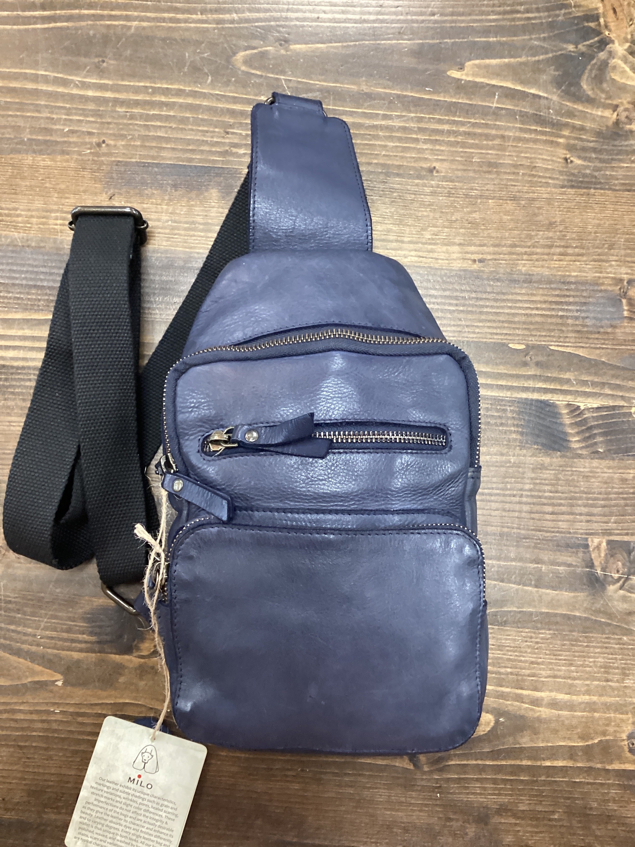 Milo 086 Martina Leather Backpack Bag