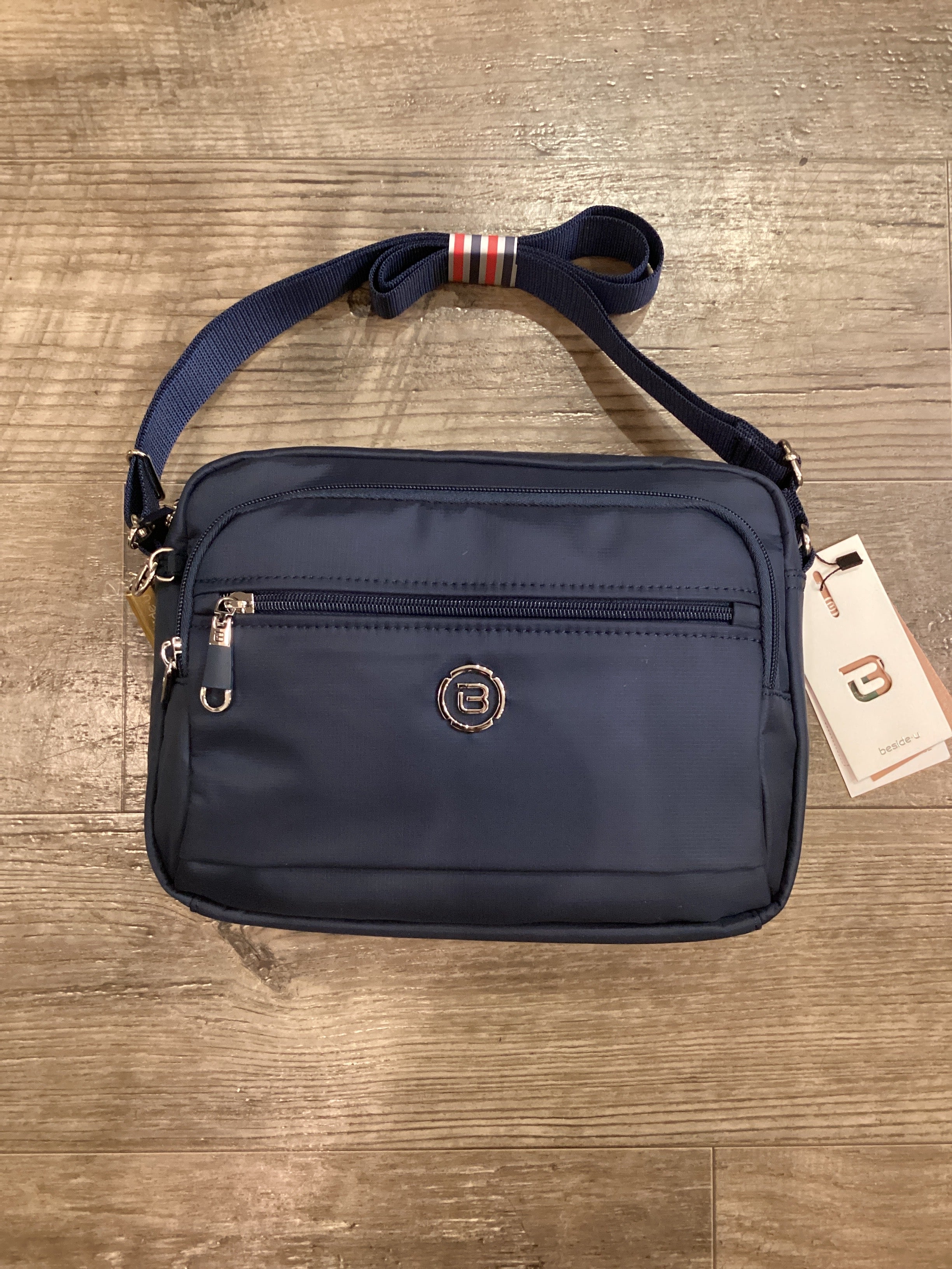 Beside U BNU2484 Biscuit Travel/Security Purse