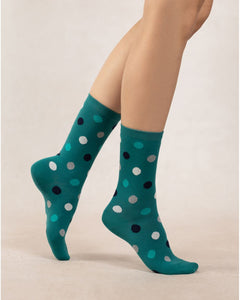 Blue Foret 6473 Dots Socks