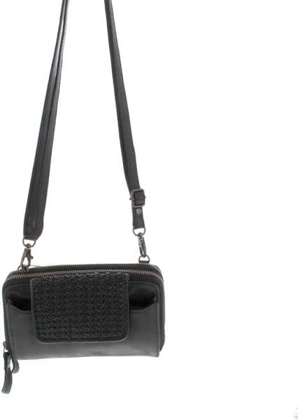 Milo 5079 Leather Credit Card Crossbody Purse