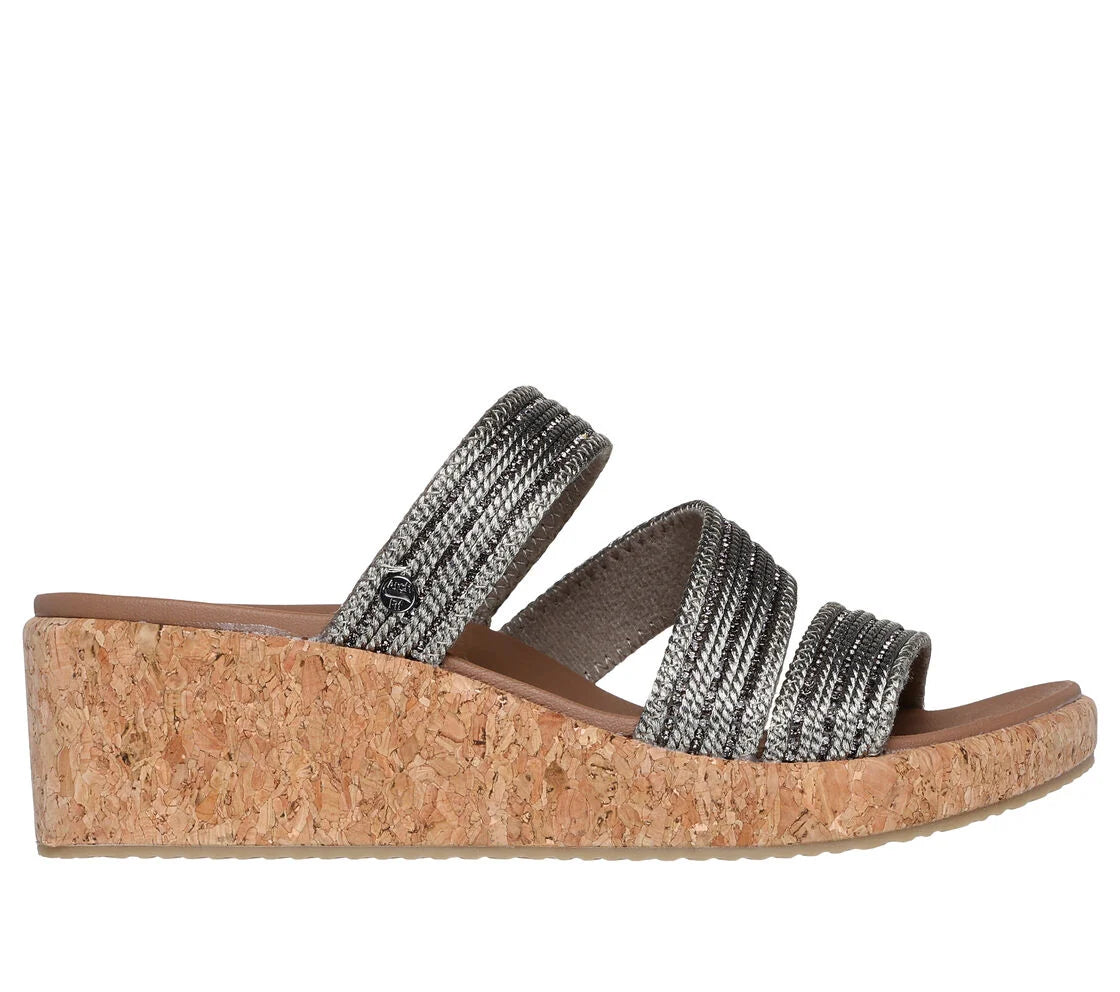 Skechers 119548 Wedge Strappy Sandal