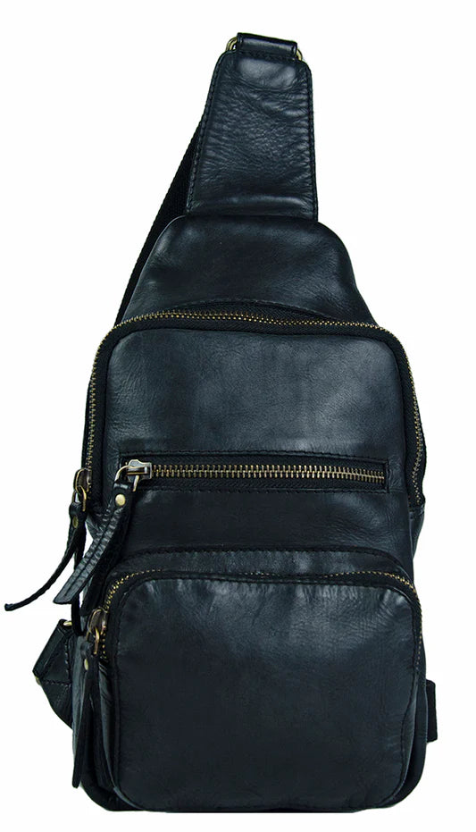 Milo 086 Martina Leather Backpack Bag