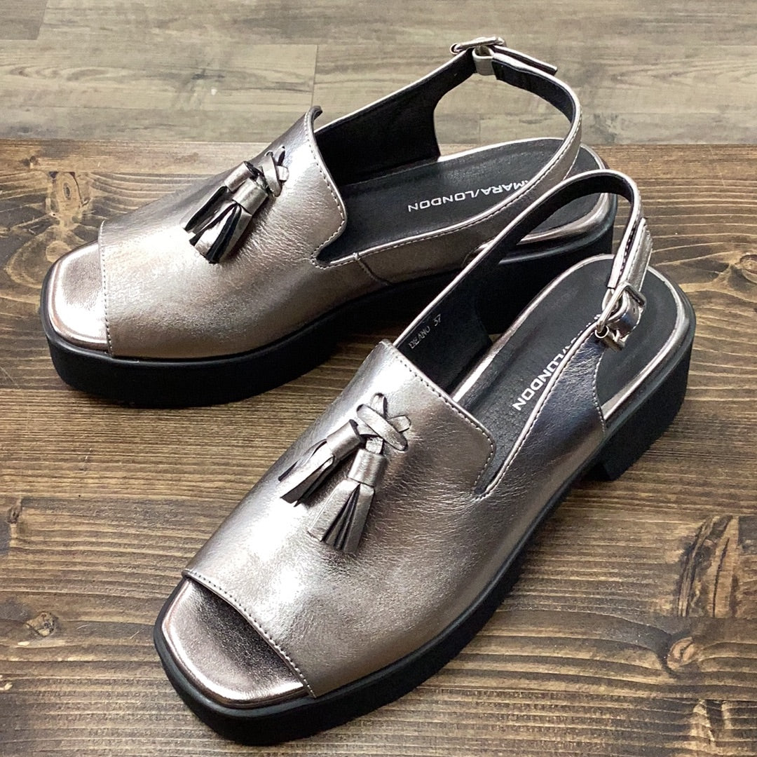 Tamara London Deano DK Silver Sling Back