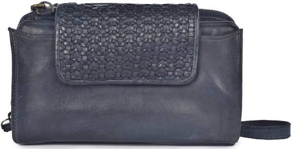 Milo 5079 Leather Credit Card Crossbody Purse