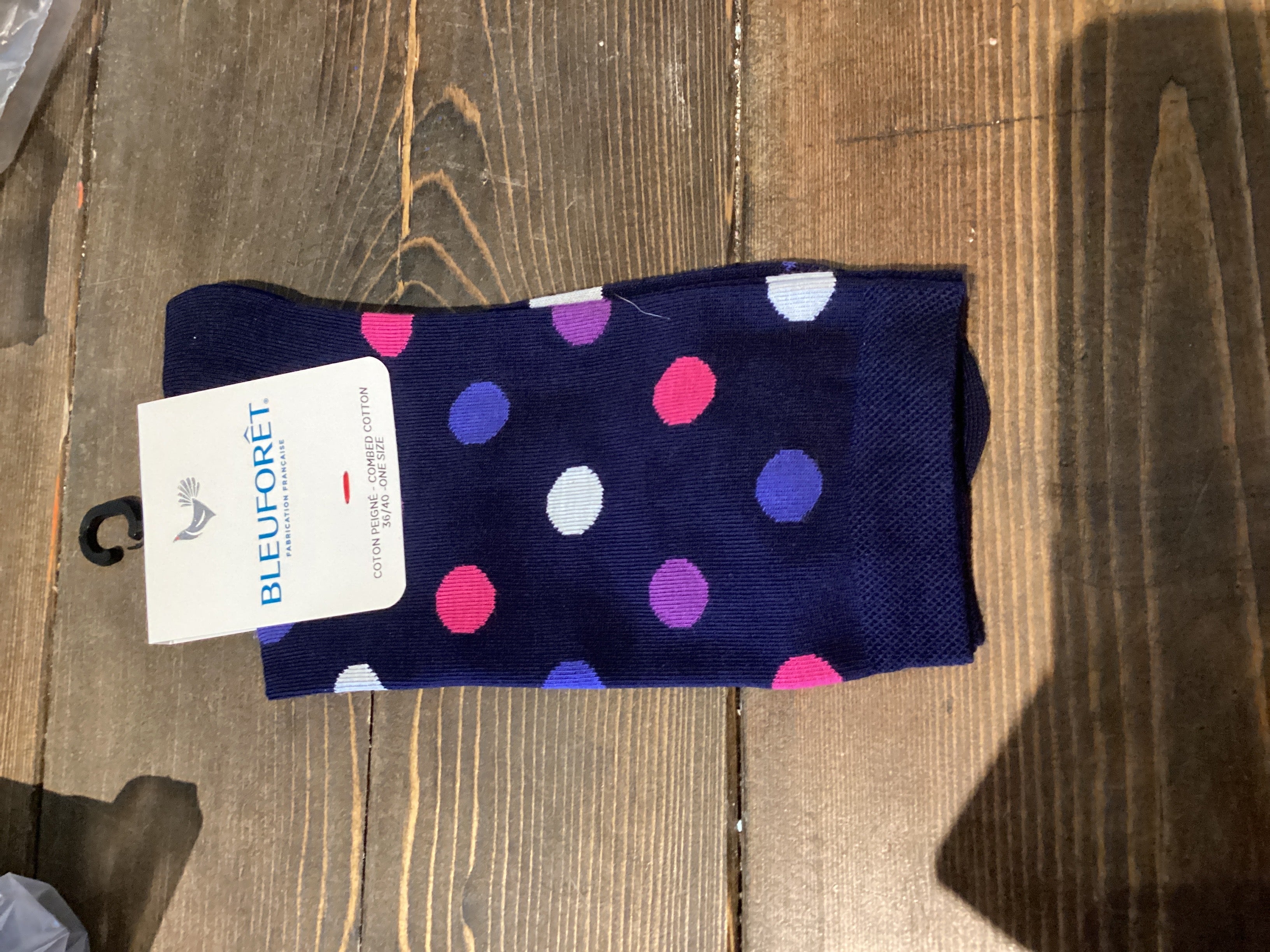 Blue Foret 6473 Dots Socks