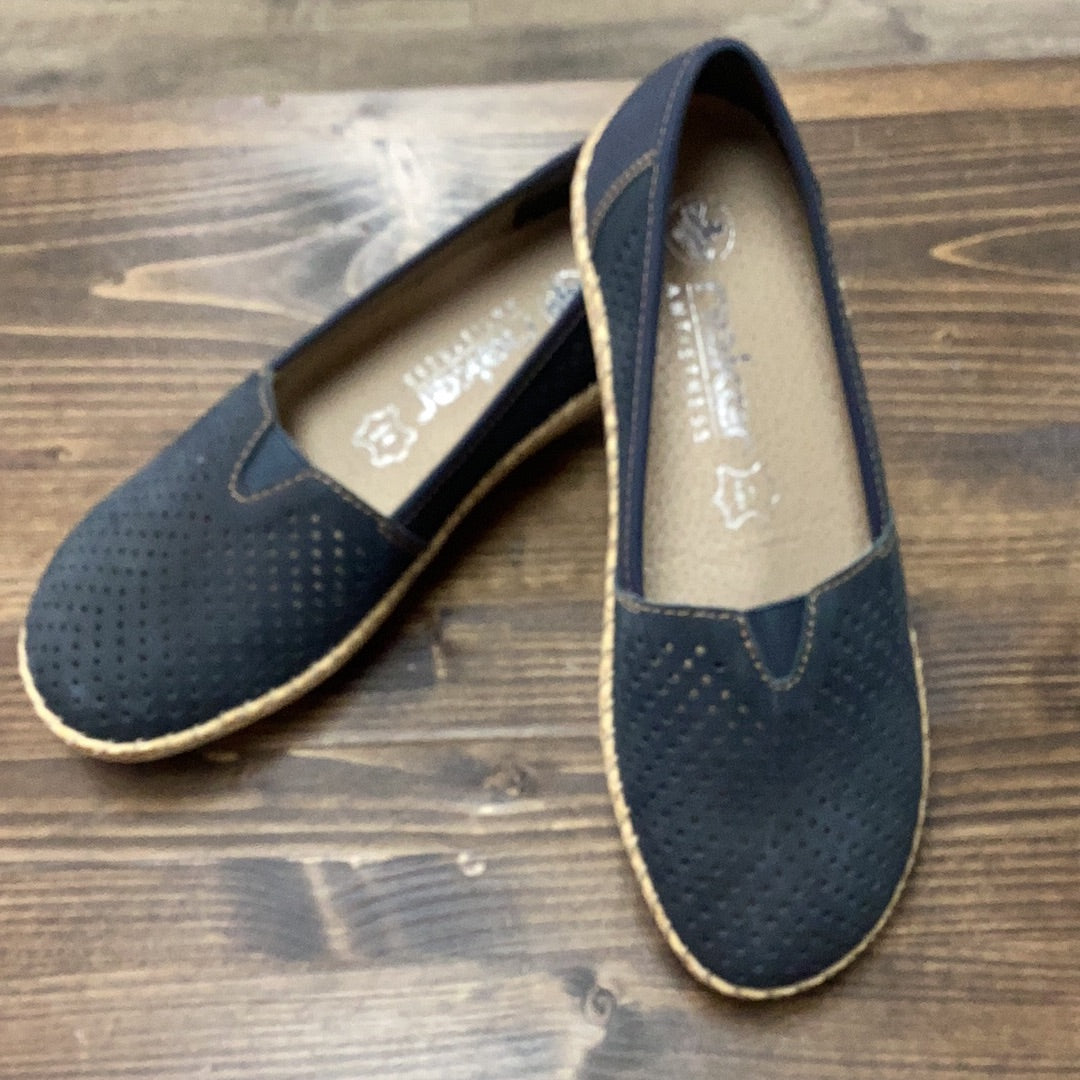 Rieker 44854-14  Navy Casual Loafer