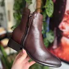 EOS Celi Leather Side Zip Boot