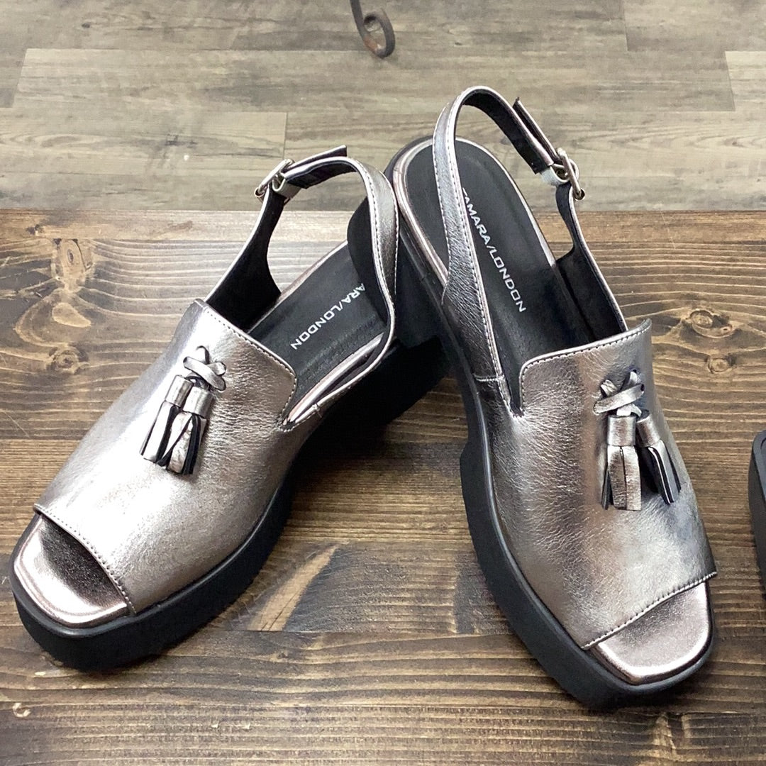 Tamara London Deano DK Silver Sling Back