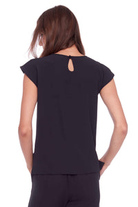 Up! 30336 Vegan Silk Cap Slv Top