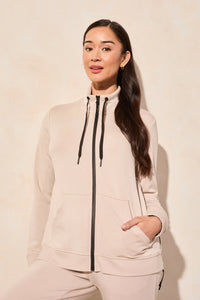 Tribal 20640 Techno Lux Zip Up Cardigan Jacket