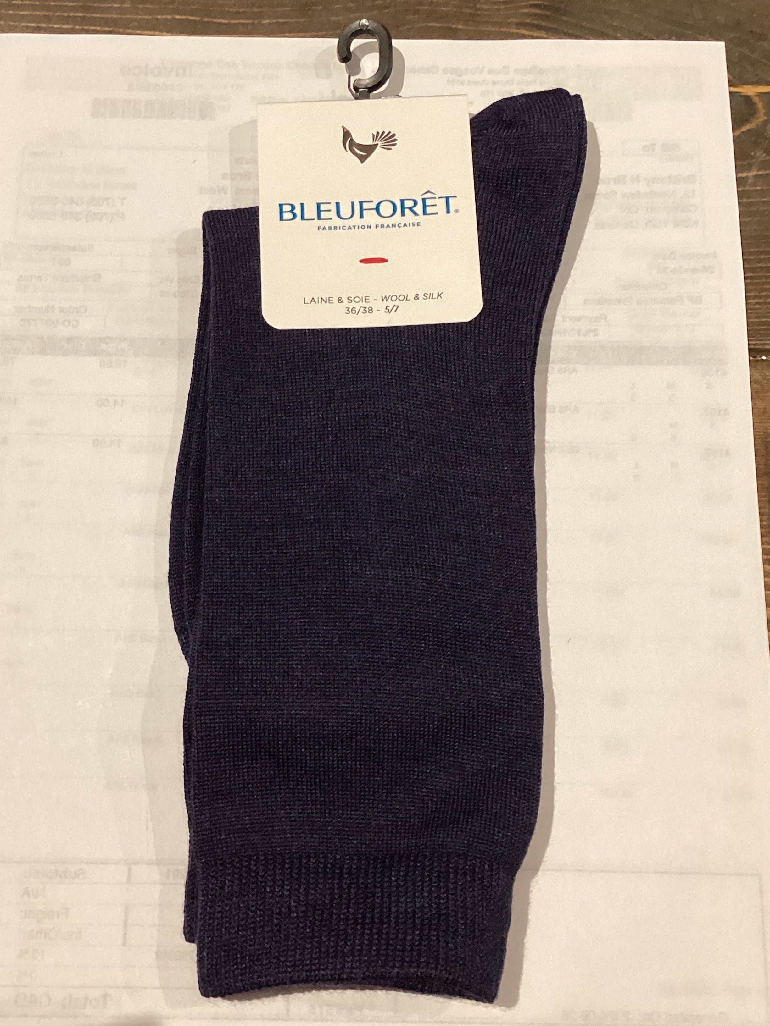 Bleuforet 6488 Wool and Silk Socks