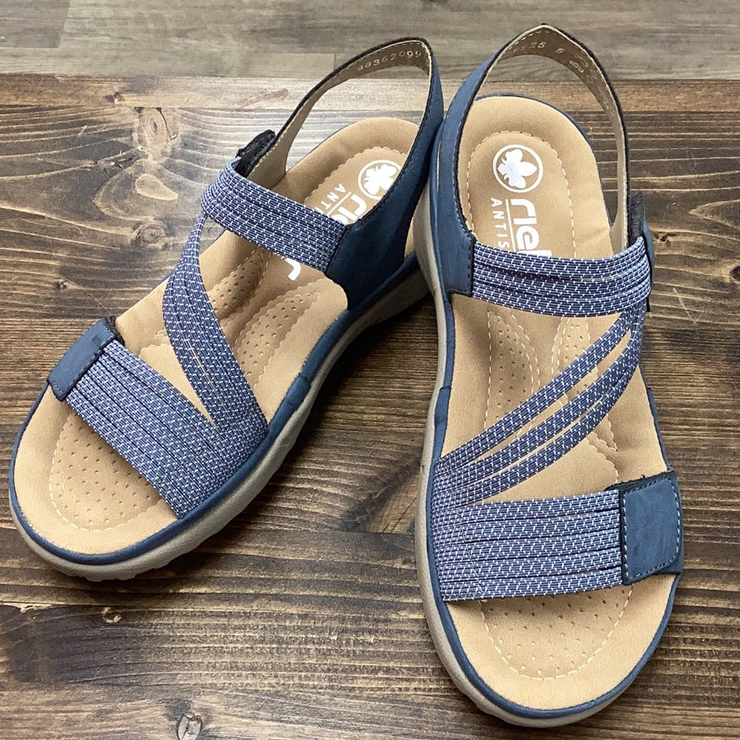 Rieker 64870-62 Velcro Strap Sandal