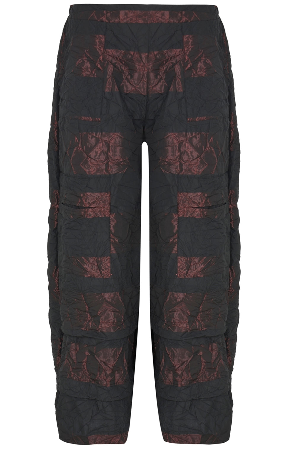 Kozan IL-3402 Juice Burgundy Crinkle Pants