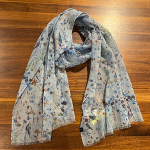 Fraas 640016 Floral Scarf