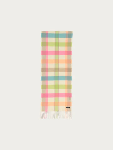 Fraas 625360 Marshmallow Squares Cashmink Scarf