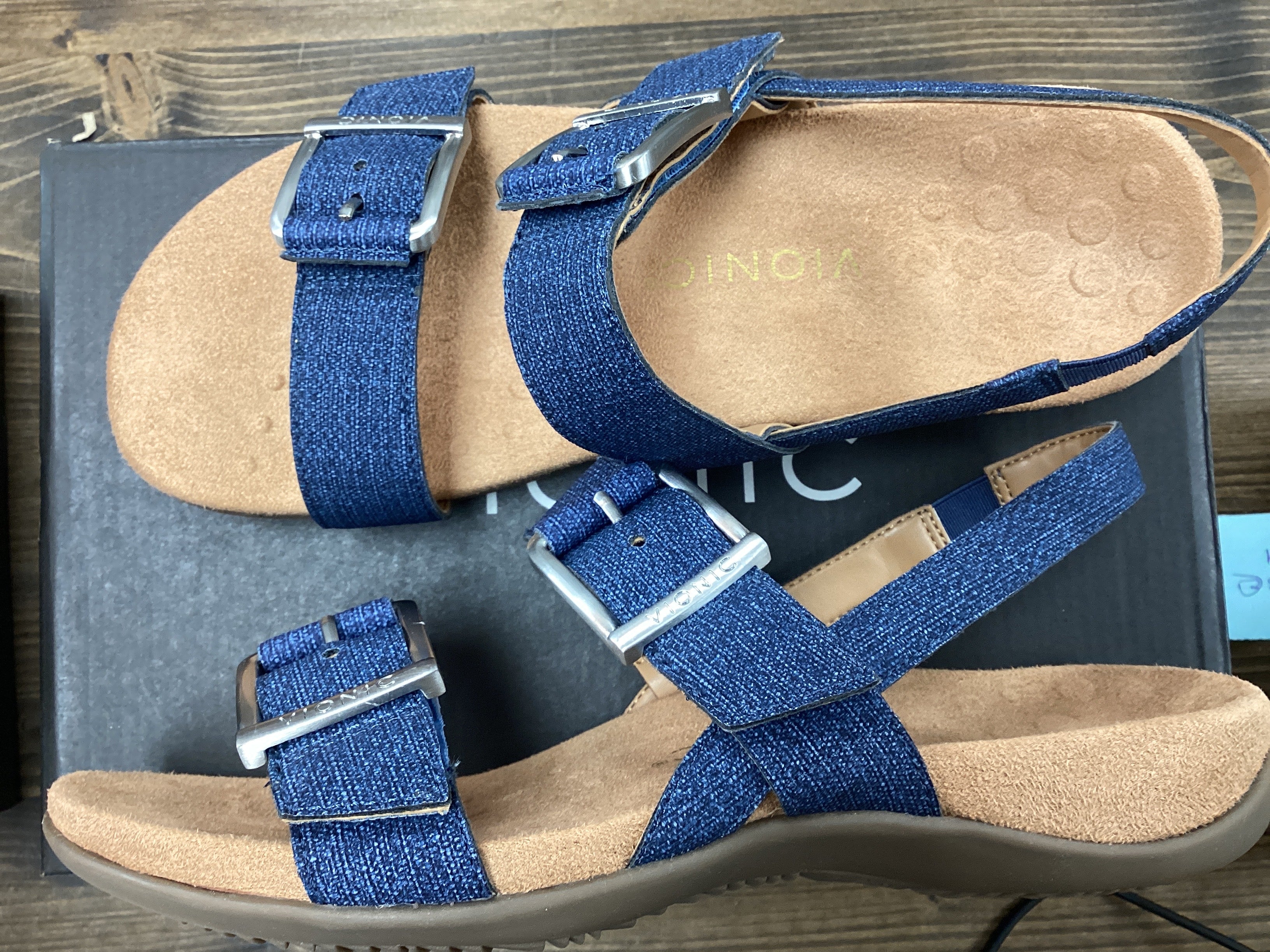 Vionic Reese J2154 Canvas Strap Sandal