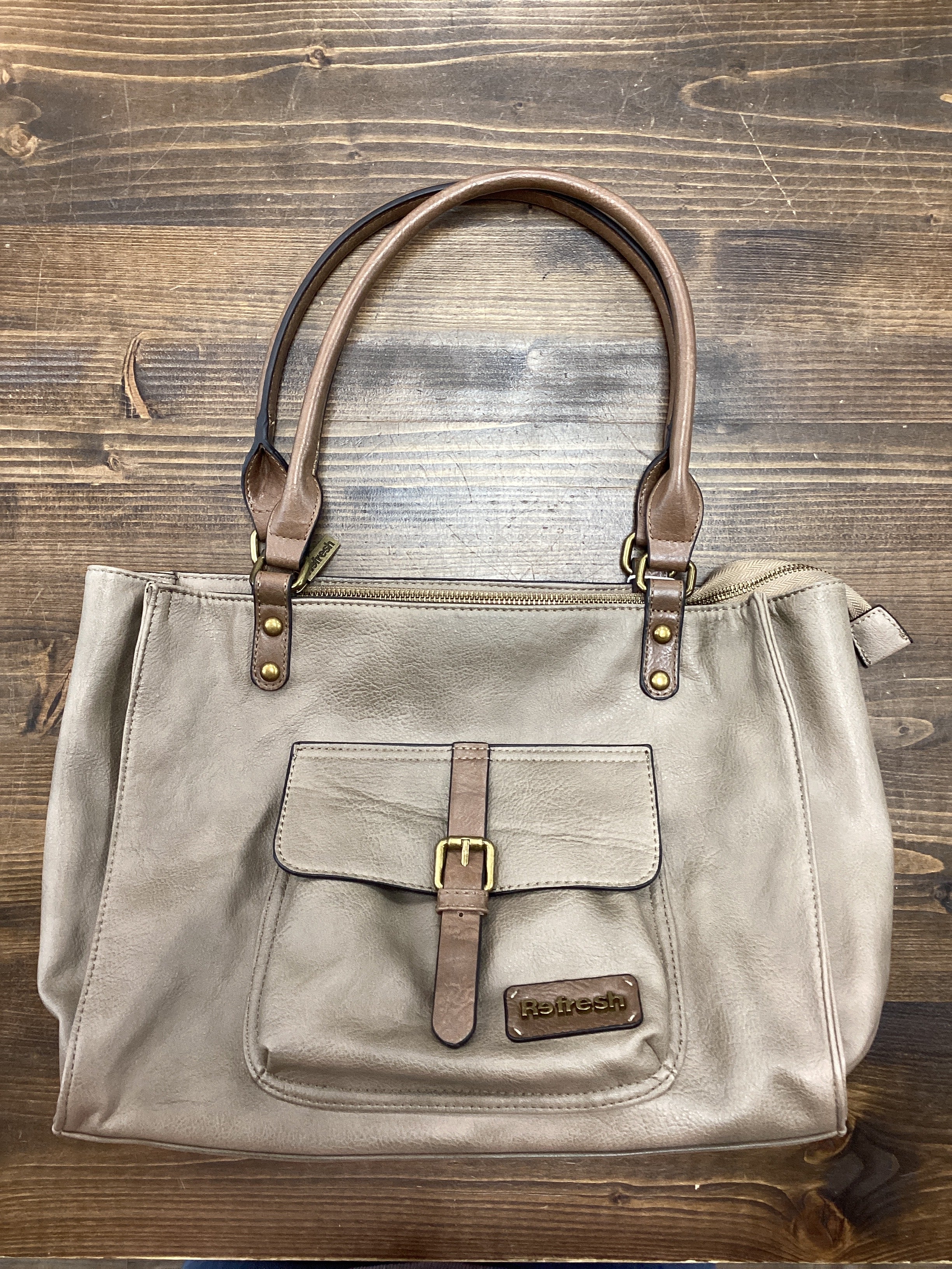 Refresh 183318 Vegan Tote Purse