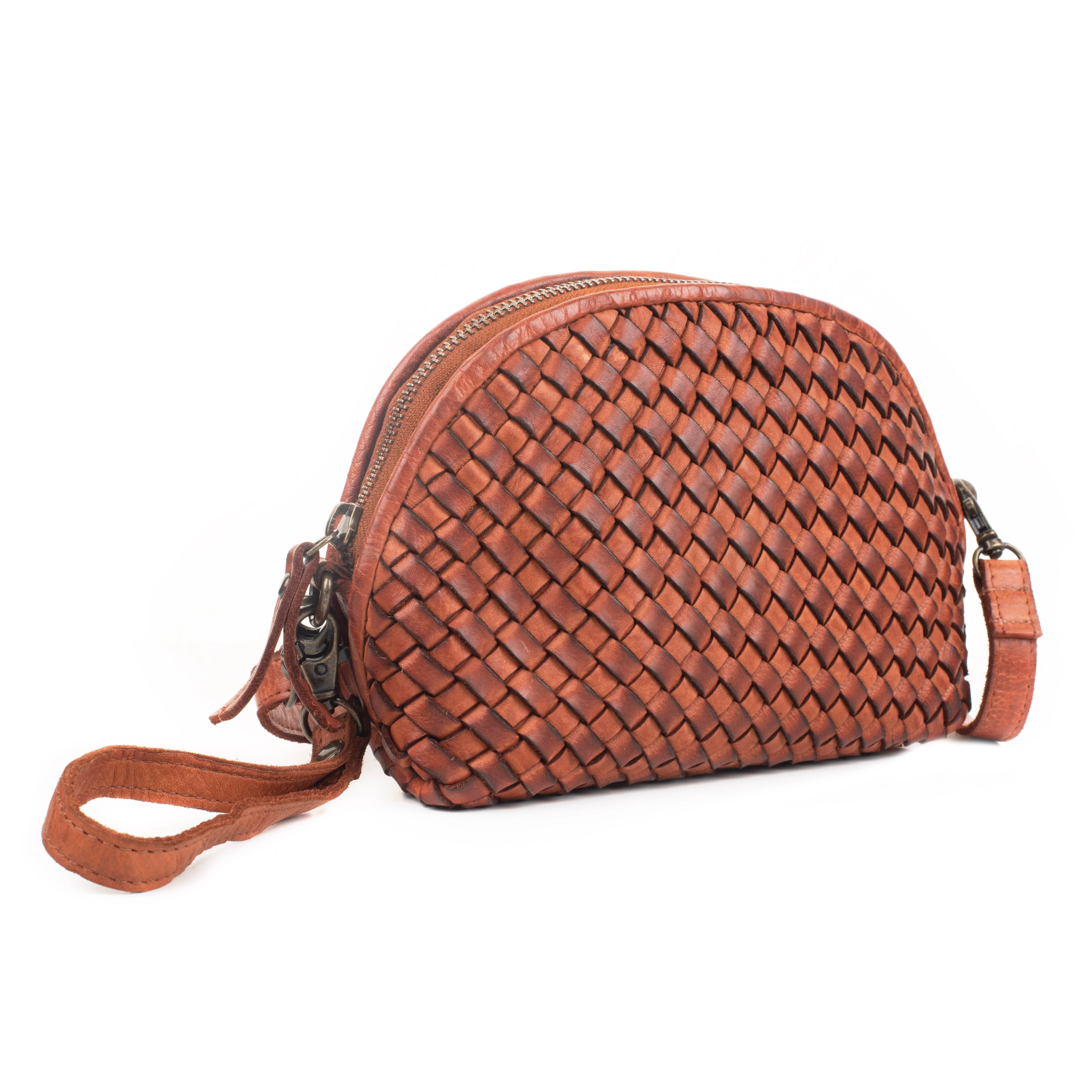 Milo 080 Elodie Small Woven Leather Purse