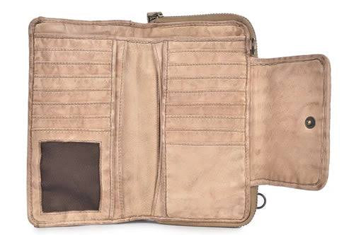 Milo 5079 Leather Credit Card Crossbody Purse