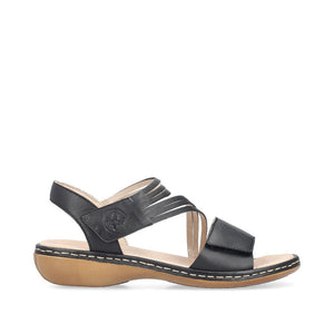 Rieker 65964-00 Velcro Strap Sandal