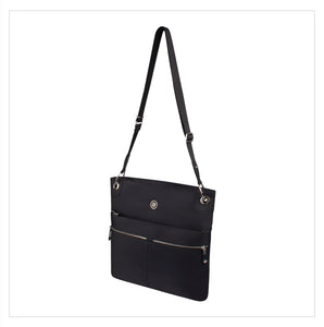 Beside U BNUA1903 Amado Black Nylon Crossbody Bag