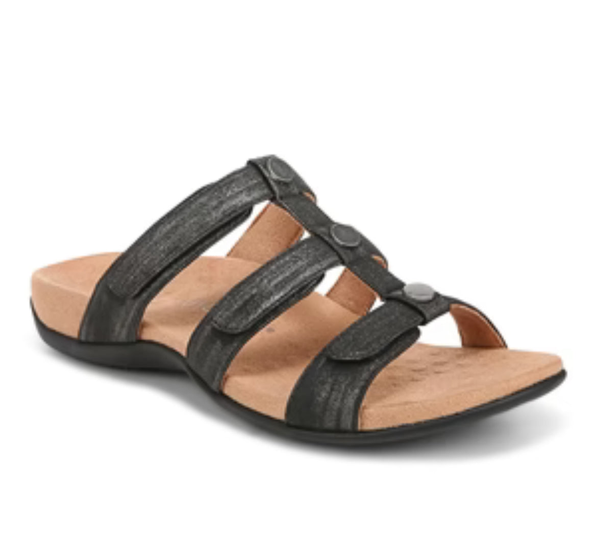 Vionic Amber 3 Strap Slide Sandal