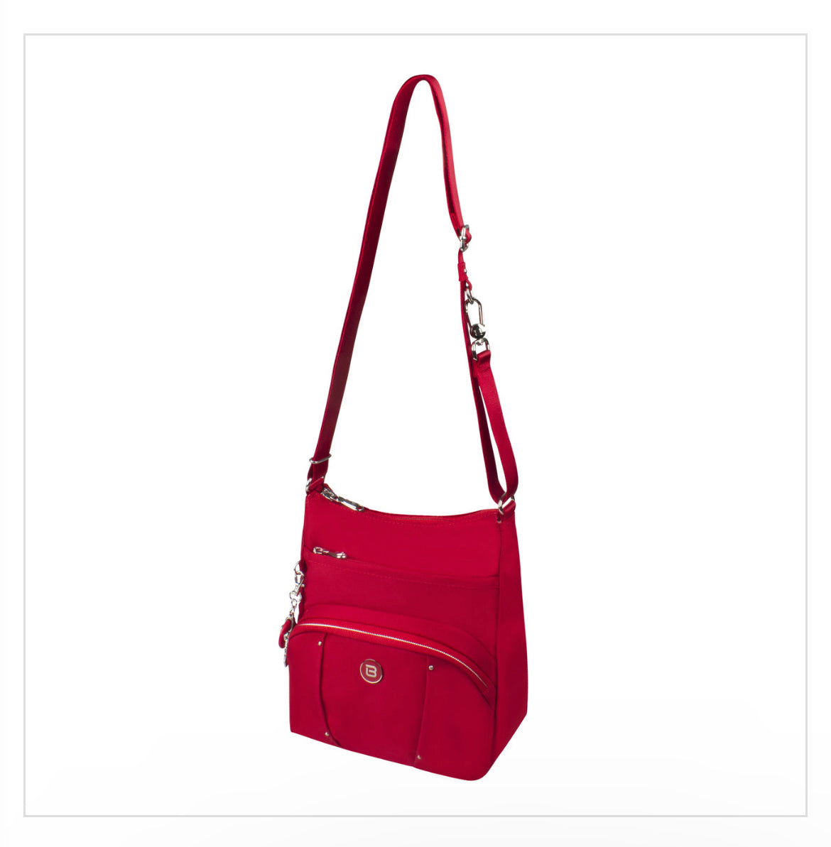 Beside U BLL001 Anoka Nylon Crossbody Purse